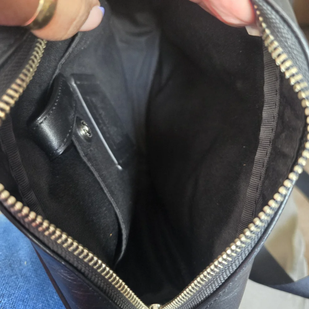 Coach Black and Gray Men's Bag - Picture 3 of 4